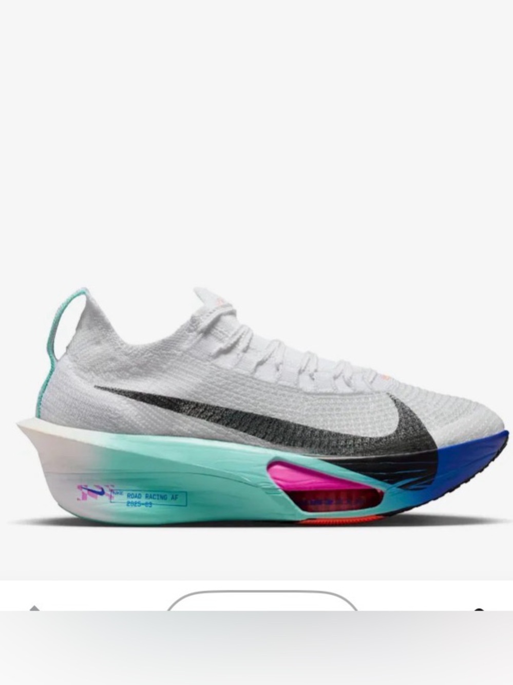 NIKE WMNS
ALPHAFLY 3 'WHITE HYPER TURQUOISE'